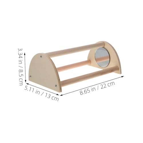 POPETPOP Roosting Bar for Hens and Chicks Wooden Coop Stand for Indoor Outdoor Use Promotes Healthy Growth and Activity for Enhanced Wellbeing