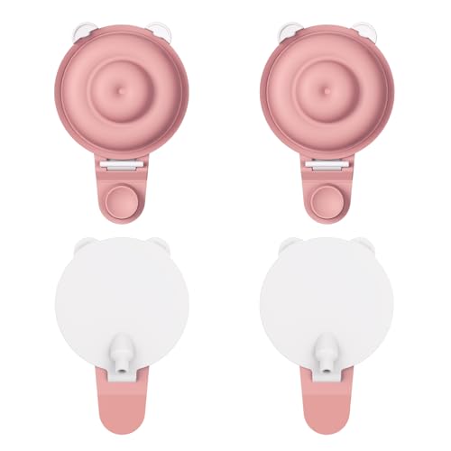 4PC Upgraded M9 Breast Pump Replacement Part, Including 4pcs Double-Layed Diaphragms for Momcozy Upgraded Mobile Flow | Upgraded M9,Breastfeeding Parts, Diaphragms, 4PC Red, Not Original Parts - size: Red 4pcs Diaphragms