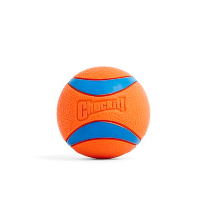 Chuckit! Ultra Ball Dog Toy - Size XL - For Dogs 100+ lbs - Made from Durable Rubber - Super Bouncy - Floats in Water - 3.5-inch Diameter - Pack of 1 - color: Ultra, size: XL