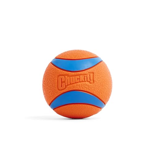 Chuckit! Ultra Ball Dog Toy - Size XL - For Dogs 100+ lbs - Made from Durable Rubber - Super Bouncy - Floats in Water - 3.5-inch Diameter - Pack of 1 - color: Ultra, size: XL