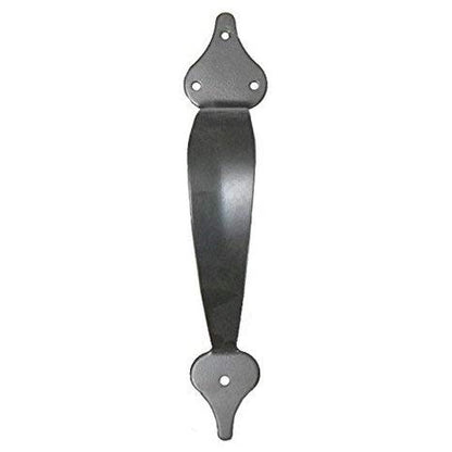 Nuvo Iron GHW10 10" Ornamental Gate Pull Handle, 1 Count (Pack of 1), Black