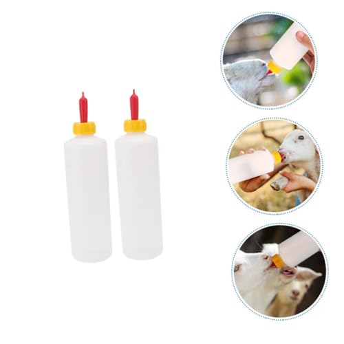 BESPORTBLE Small Animal Feeding Bottle Set Sheep Milk Bottle for Boys and Girls Easy to Clean