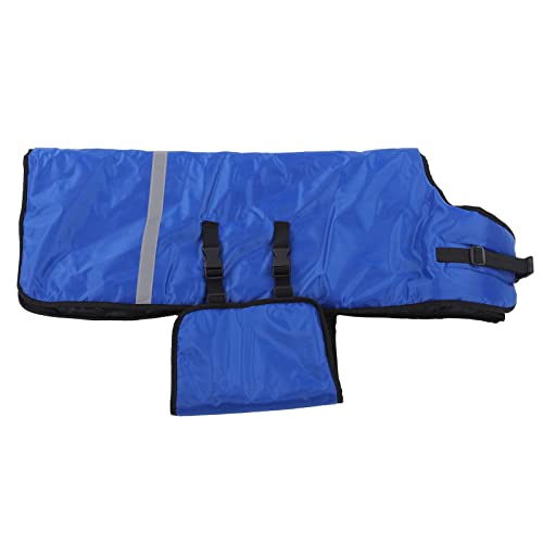 Pssopp Calf Coat Calf Jacket Warmer Oxford Fabric with Reflective Strips for Newborn Calves in Cold Wet Weather