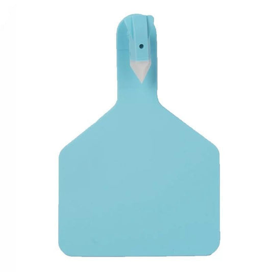 Cattle Ear Tag Blanks 50 Sets Livestock Identification Ear Tags with Ear Tag Applicator and Tag Remover Pliers for Cattle Cow Pig Goat Horse 11.5 * 7.5cm Red (Blue 11.5 * 7.5cm)