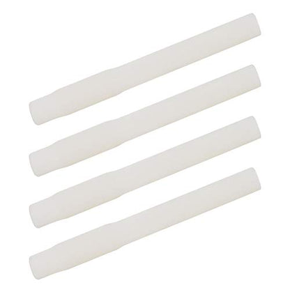 Milking Short Tube, Food Grade Rubber Short Tube Pipe Milking Machine Accessories Milking Cup Set Parts(White)