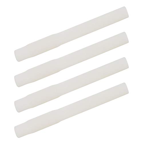 Milking Short Tube, Food Grade Rubber Short Tube Pipe Milking Machine Accessories Milking Cup Set Parts(White)