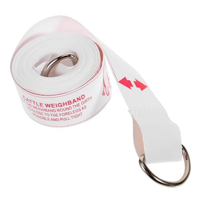 Farm Animal Weight Measuring Tape Portable Cattle and Pig Measuring Tape for Livestock Weight and Chest Circumference Easy to Use and Store for Animal Husbandry