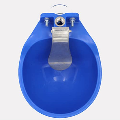 Balacoo Cattle Plastic Farm Waterer Large Drinking Bowl Horse Water Trough Auto Water Dispenser Livestock Waterer for Cows