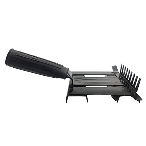 Livestock Shedding Comb, Metal Livestock Brush Tools for Cow, Horse, Sheep (Black), 7.87 X 5.5