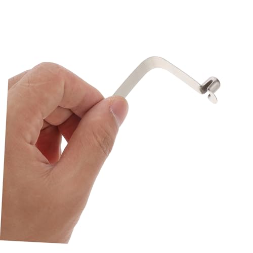 Toyvian 10pcs Livestock Stick Kick Management Push Button Spring Clip Kick Spring Clip for Cattle Cow Management Tool