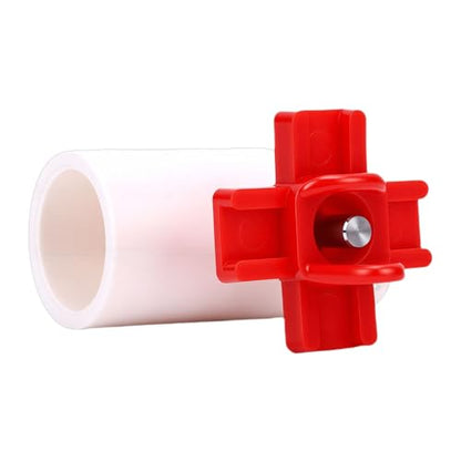 AYNEFY Plastic Chicken Drinker Nipples 10PCS Chicken Waterer Nipple Kits with Tee Fittings Sealing Gaskets and Tape for Automatic Poultry Watering System Leakproof Plastic Nipples for