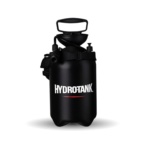 Portable Water Tank with Pump - Dust Suppression, Tool Cooling, & Job Site Water Supply for DIY, Outdoor & Remote Work, 1.3 Gallon