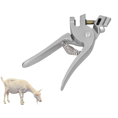 Cattle Ear Tags, Universal Livestock Ear Tag Applicator for Livestock Animal Cattle Pig Goat Sheep Lamb Ear Tag Tool