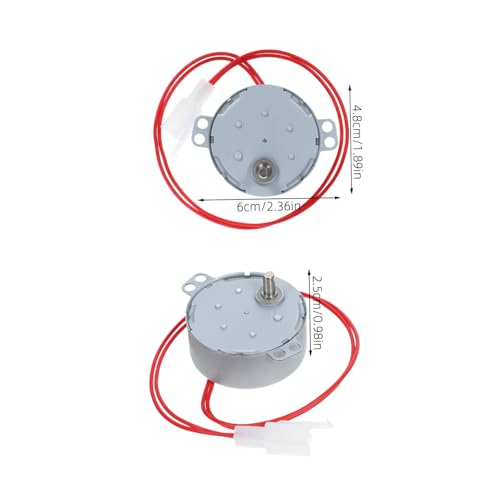 Yardwe Egg Turner Motor Replacement for Incubator Durable Motor Accessory for Chicken Egg Hatching Energy Efficient Design for Poultry Farming