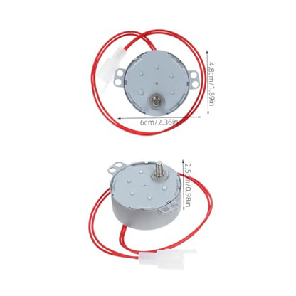 Abaodam 110V Egg Turner Motor for Incubators Automatic Chicken Egg Rotator Accessory Convenient Motor Parts for Smooth Operation Energy Efficiency Compatible with Models