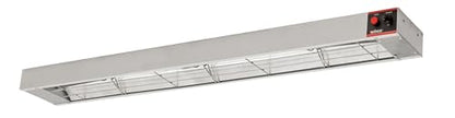 Winco Food Heat Lamp Strip Heater with Undermount Brackets, 1100W, 48" - size: 48"