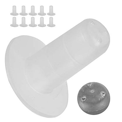 Calf Milk Nipple, 10PCS Silicone Milk Nipple, Calf Feeding Teats for Feeding Newborn Cows(Nipple)