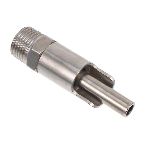 Toyvian Heavy-Duty Stainless Steel Pig Waterer Nozzle Anti-Splash Automatic Nipple Drinker for Livestock Durable Water Dispenser for Pigs Sows and Piglets Easy to Install Clean