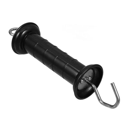 BESPORTBLE Fence Gate Handle Electric Fence Door Handle Insulator Robust Steel Construction for Livestock Park and Farm