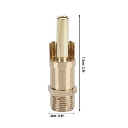 Automatic Pig Nipple Drinker Pig Water Nozzle Poultry Watering System for Sows Piglets Drinking (Brass) - color: Brass