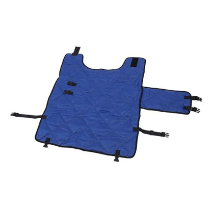 Windproof Water Calf Blanket Made from Premium Oxford Cloth, with Double Breasted Buckle Design, Adjustable, Thickened Abdominal Area, Suitable for Horse, Cow, Sheep Livestock Use