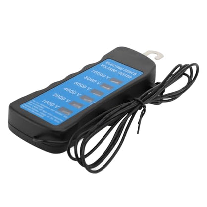 Zerodis Electric Fence Voltage Tester Digital Handheld Voltmeter with LED Light for Livestock Farm Fence Controller