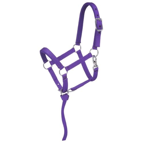 Tough 1 Nylon Padded Miniature Halter - color: Purple, size: Small