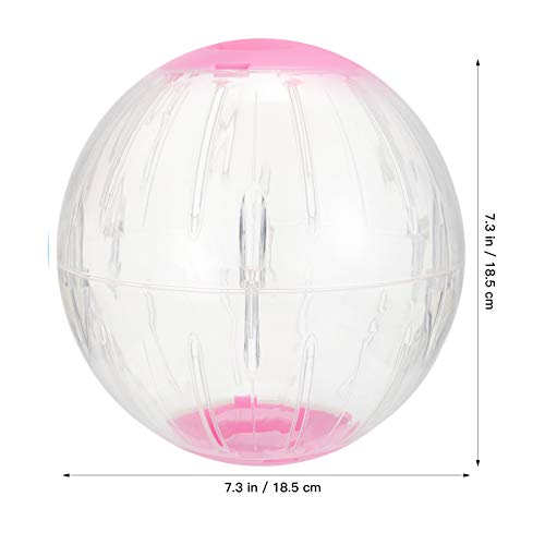 Garneck Toy Guinea Pig Hamster Toy Ball Exercise Ball for Hamsters Feature 18.5cm