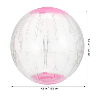 Garneck Toy Guinea Pig Hamster Toy Ball Exercise Ball for Hamsters Feature 18.5cm
