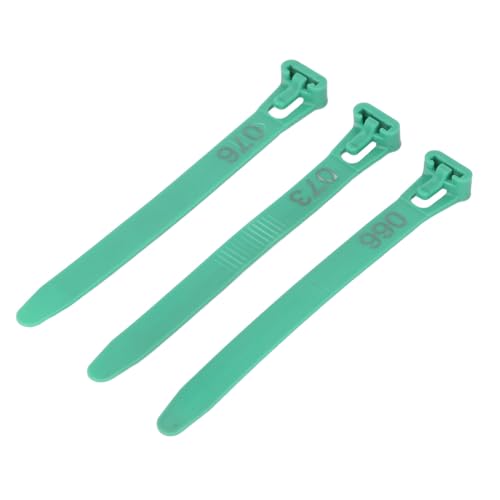Semme Reusable Chicken Leg Bands Numbered 100 for Easy Poultry Identification Ideal for Ducks Chicks Pigeons Geese (Green) (Green) - color: Green