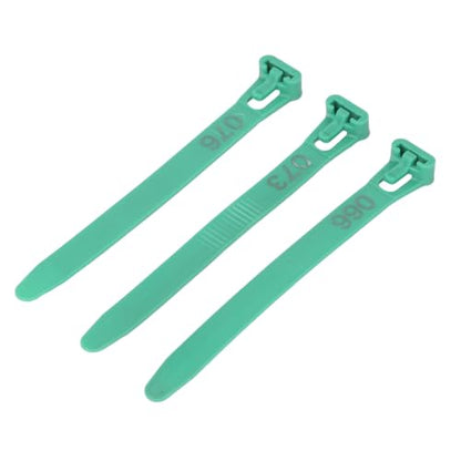 Semme Reusable Chicken Leg Bands Numbered 100 for Easy Poultry Identification Ideal for Ducks Chicks Pigeons Geese (Green) (Green) - color: Green