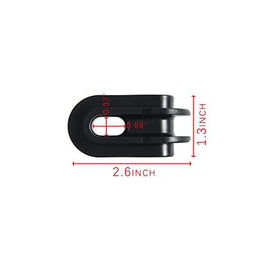 Used for Comer or end Post Electric Fence Insulator of Electric Fence Wire (24 Pack), Black