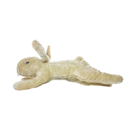 MIGHTY- Massive-Nature-Rabbit- Squeaker-Multiple Layers. Made Durable, Strong & Tough. Interactive Play Dog Toy (Tug, Toss & Fetch). Machine Washable & Floats | Multiple Layers & Reinforced Seams , Washable and Floats , Mighty® Construction - color: Brown