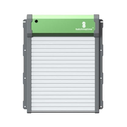 Hatching Time Solar Powered Automatic Chicken Coop Door with Remote – Battery Operated Electric Coop Door, Light Sensor, Timer & Manual Modes, Waterproof IP67, Large Safe Auto Chicken Door for Poultry