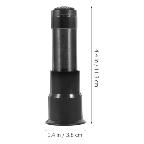 Hemobllo Handheld Egg Candling Lamp Portable Led Cold Light Egg Candler for Chicken Duck Goose Incubation Embryo Inspection 4.01X1.41X1.41 Inch - color: Black