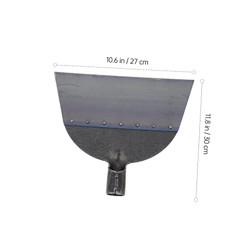 DECHOUS Manual Shovel for Cleaning Spade for Chicken Coop and Henhouse Heavy-Duty Cleaning Tool Long Handle for Farm Use - size: 30X27X2.5cm