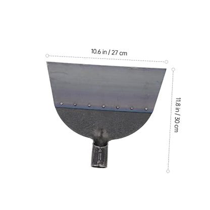 DECHOUS Manual Shovel for Cleaning Spade for Chicken Coop and Henhouse Heavy-Duty Cleaning Tool Long Handle for Farm Use - size: 30X27X2.5cm
