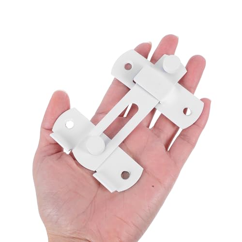 POPETPOP Stainless Steel Pet Heavy Duty Latch for Barn Door Shed and Wooden Fence Rustproof Design with Enhanced Strength for Secure Pet Enclosures Easy Installation
