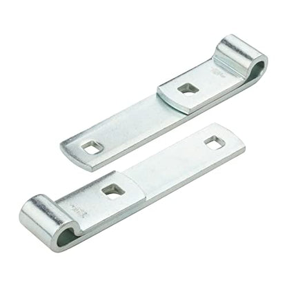 National Hardware N130-005 290BC Screw Hook/Strap Hinge Zinc Plated, 6", 2 Pack - size: 6 Inch