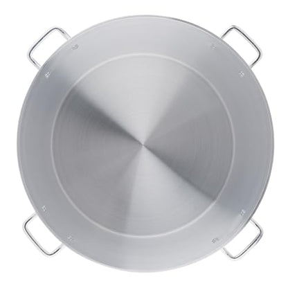 Winco ALHP-120 6.0mm Aluminum Stock Pot, 120-Quart,Medium - color: Aluminum, size: 126.8 Quarts