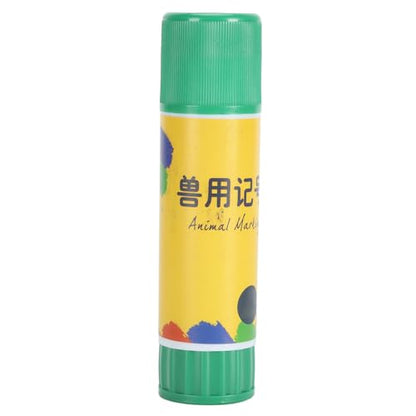 Livestock Marker Farm Marking Crayon Animal Identification Stick Premium ABS Wax Material Safe for Pig Sheep Cow Cattle (Green) - color: Green