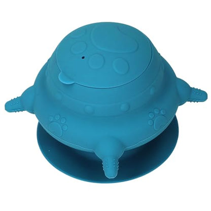 Silicone Puppy Milk Feeder 4 Nipples Small Puppy Nursing Station, Puppy Bottles Simulates Mother's Milk, Feeding Multiple Young Animals, Suitable for Pet Owners - color: Navy Blue