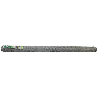 YARDGARD 308408B Mesh Poultry Netting, 6 Foot x 25 Foot, Galvanized - size: 72 Inches x 25 Feet