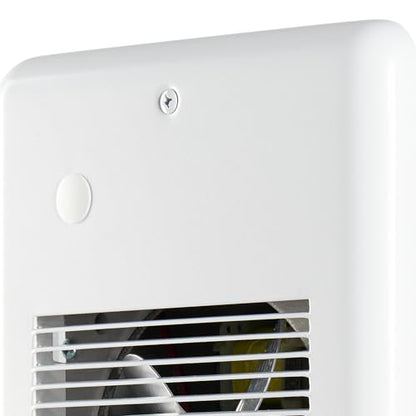 Stelpro Pulsair Electric Wall Fan Heater – 1500W or 1125W / 240V (750W or 563W / 208V) - Ultra-Quiet Nichrome Element Heater – Heats Quickly – No Built-In Thermostat (ARWF1502W) – White