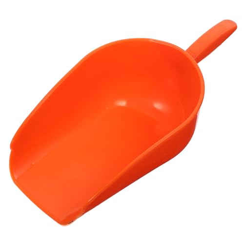 Kisangel Farm Feeding Scoop Livestock Feed Shovel Comfortable Handle Reusable Plastic for Chicken Poultry