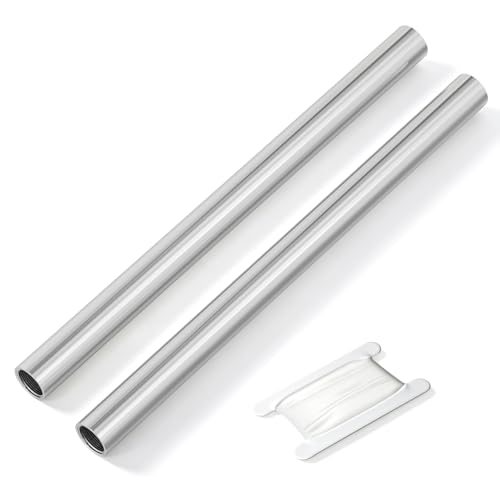 TAISHER 2PCS Stainless Steel Pipe Fittings, 1/4" NPT x 1/4" NPT Female Threaded, 12" Length Nipple Cast Pipe - size: 1/4" FNPT 2pcs