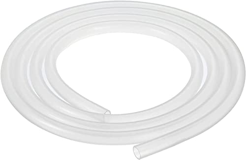 Silicone Tubing 3/8” ID, Food Grade 3/8" ID x 1/2" OD 16 Feet Length Pure Silicone Hose Tube for Home Brewing, Beer Line, Kegerator, Wine Making - size: 3/8" ID x 1/2" OD, style: 16 Feet