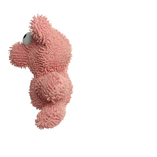 MIGHTY- Microfiber Ball Pig – Made with Squeaker Balls and Minimal Stuffing. Strong & Tough. Interactive Play Dog Toy. Machine Washable & It Floats | Multiple Layers & Reinforced Seams , Washable and Floats , Mighty® Construction - color: Pink Pig