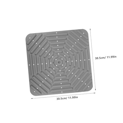 Kisangel Nesting Box Pads for Chickens Chicken Coop Bedding Silicone Laying Pad Non-Slip Easy to Clean - color: Gray