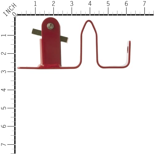 SpeeCo Genuine One Way Gate Latch, Lockable, Red. Perfect for Ranches, Pastures, and Farms. Part Number S16100500